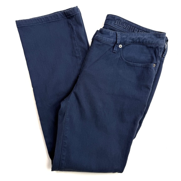 Vintage Jil Sander Size 27 Carmignani Navy Denim Regular Fit 5 Pocket Mens Jeans